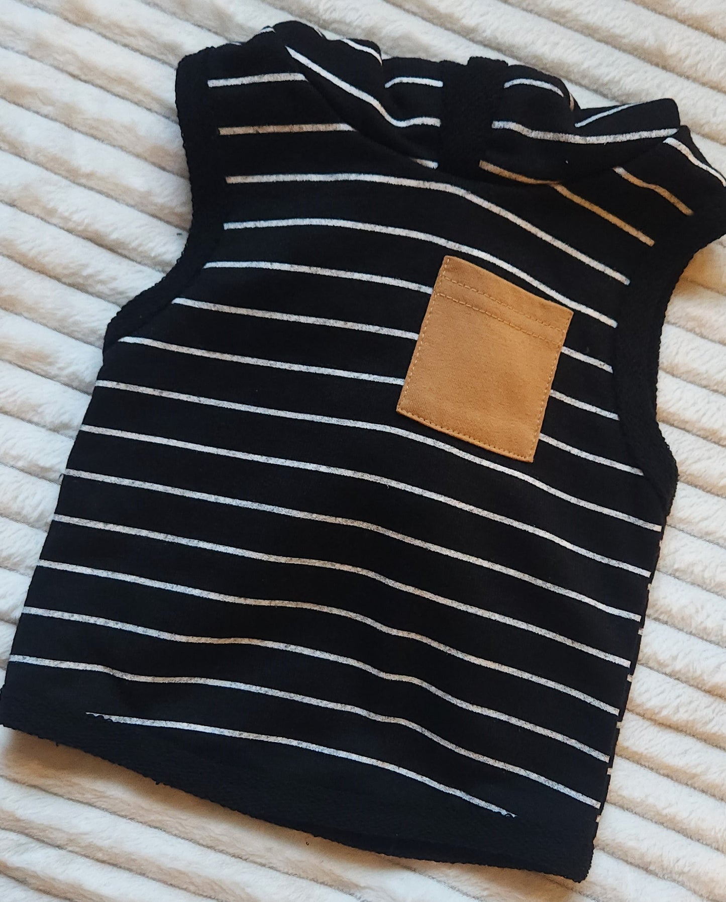 Carson Striped Summer Set - Black