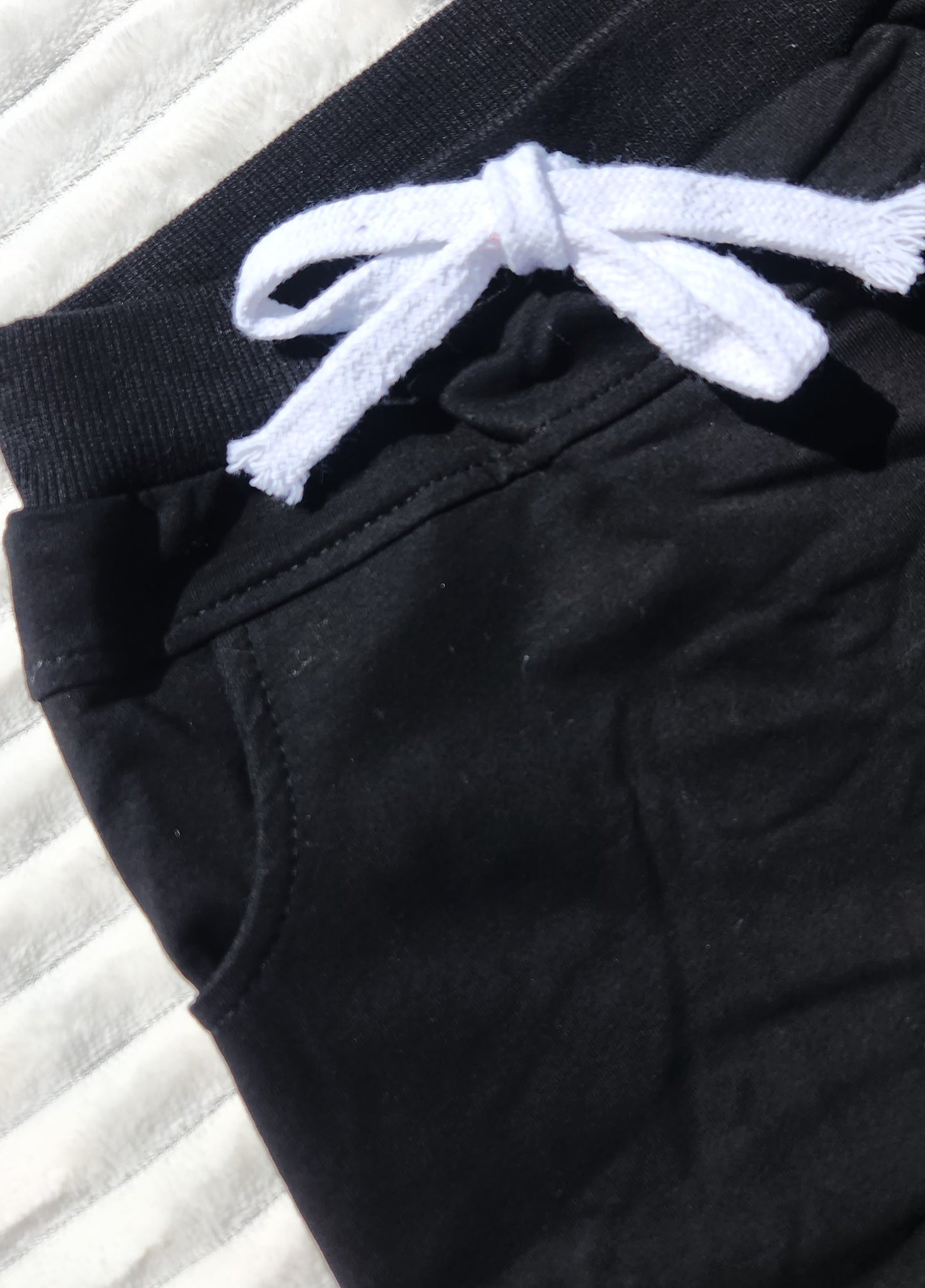 Black Casual Shorts