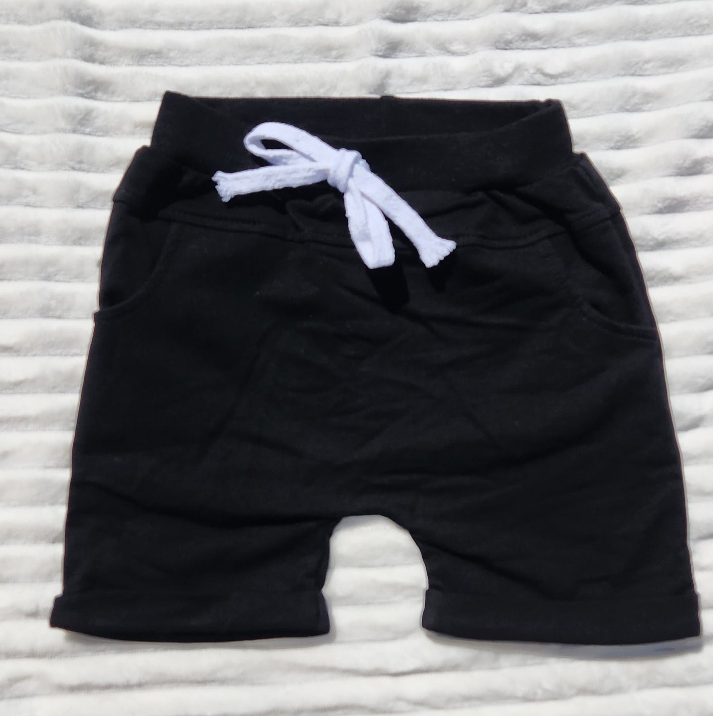 Black Casual Shorts