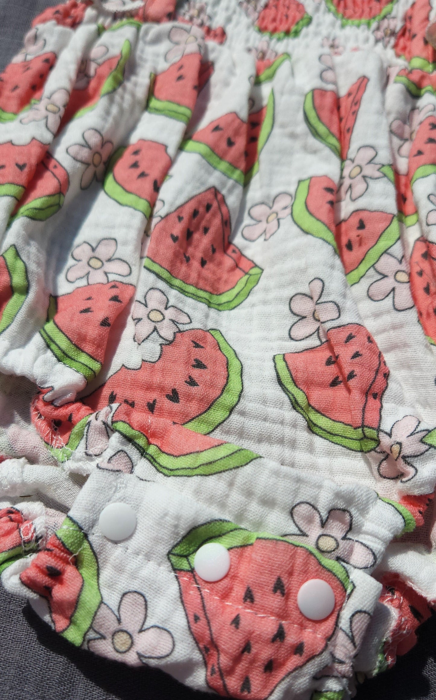 Fruit Scrunch Romper with Headband