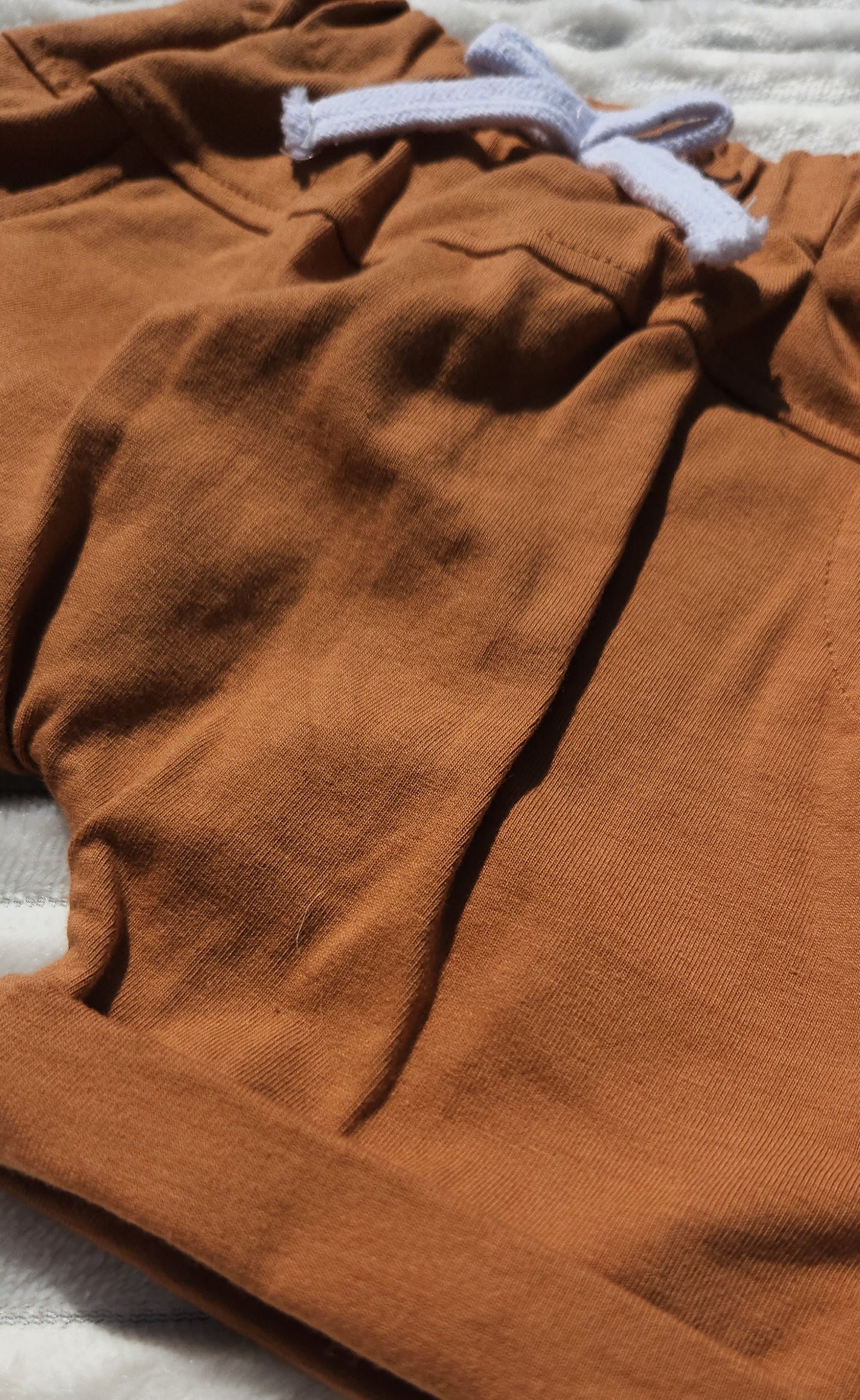 Brown Casual Shorts