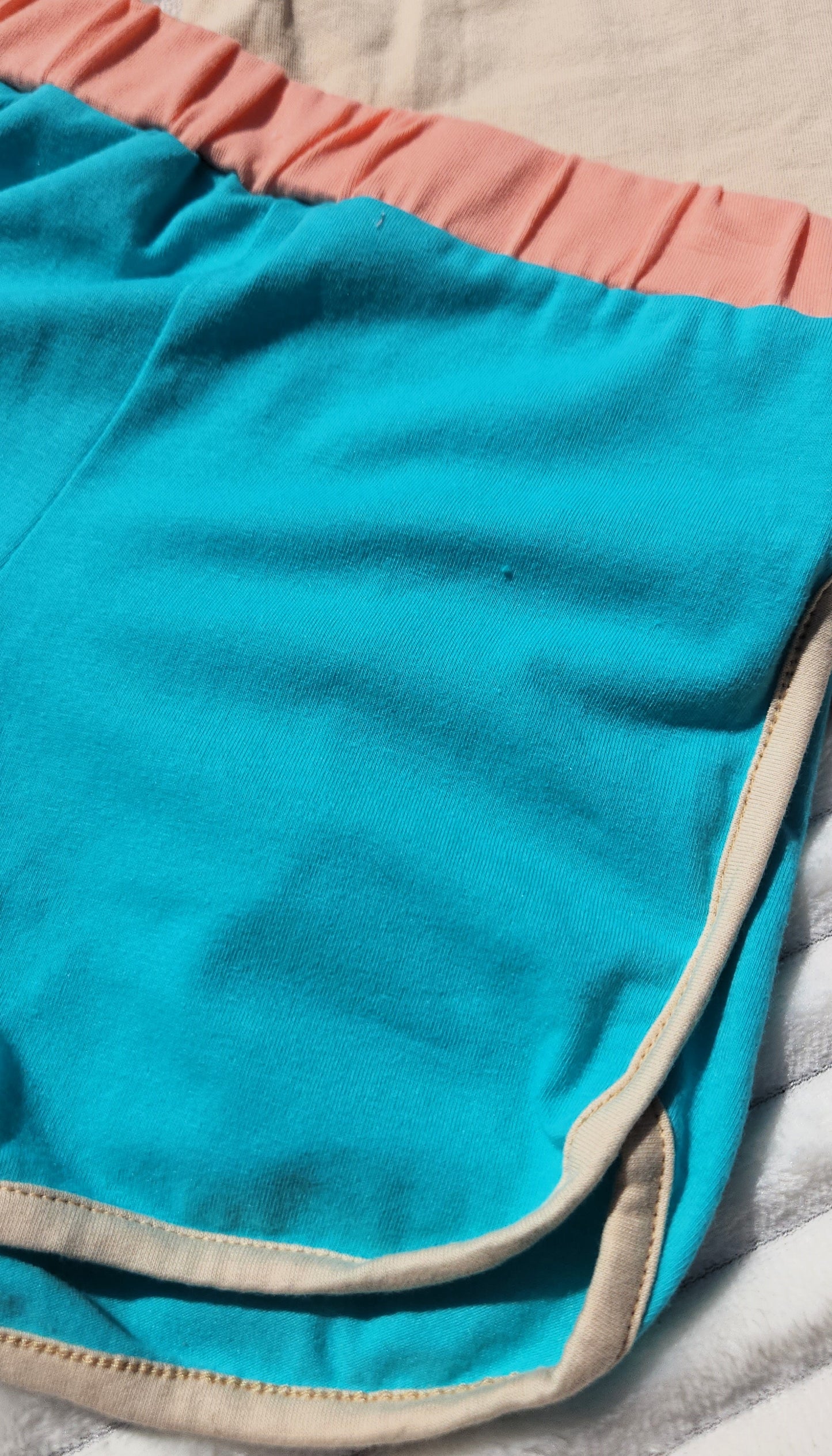 Colorblock Short Set