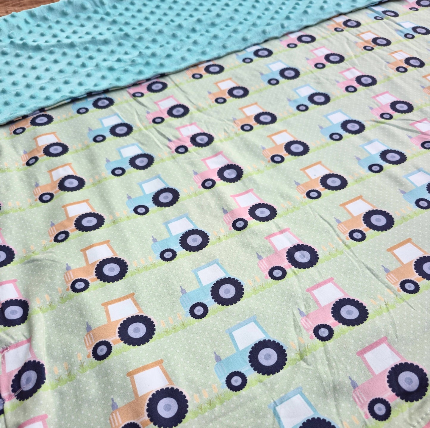 Fun On The Farm Minky Blanket