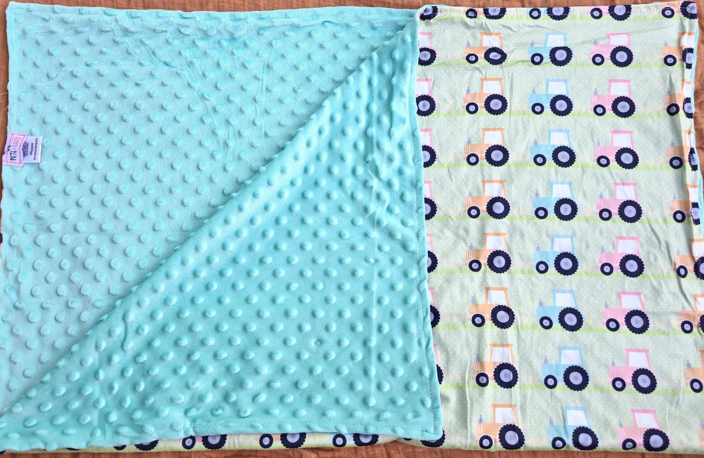 Fun On The Farm Minky Blanket