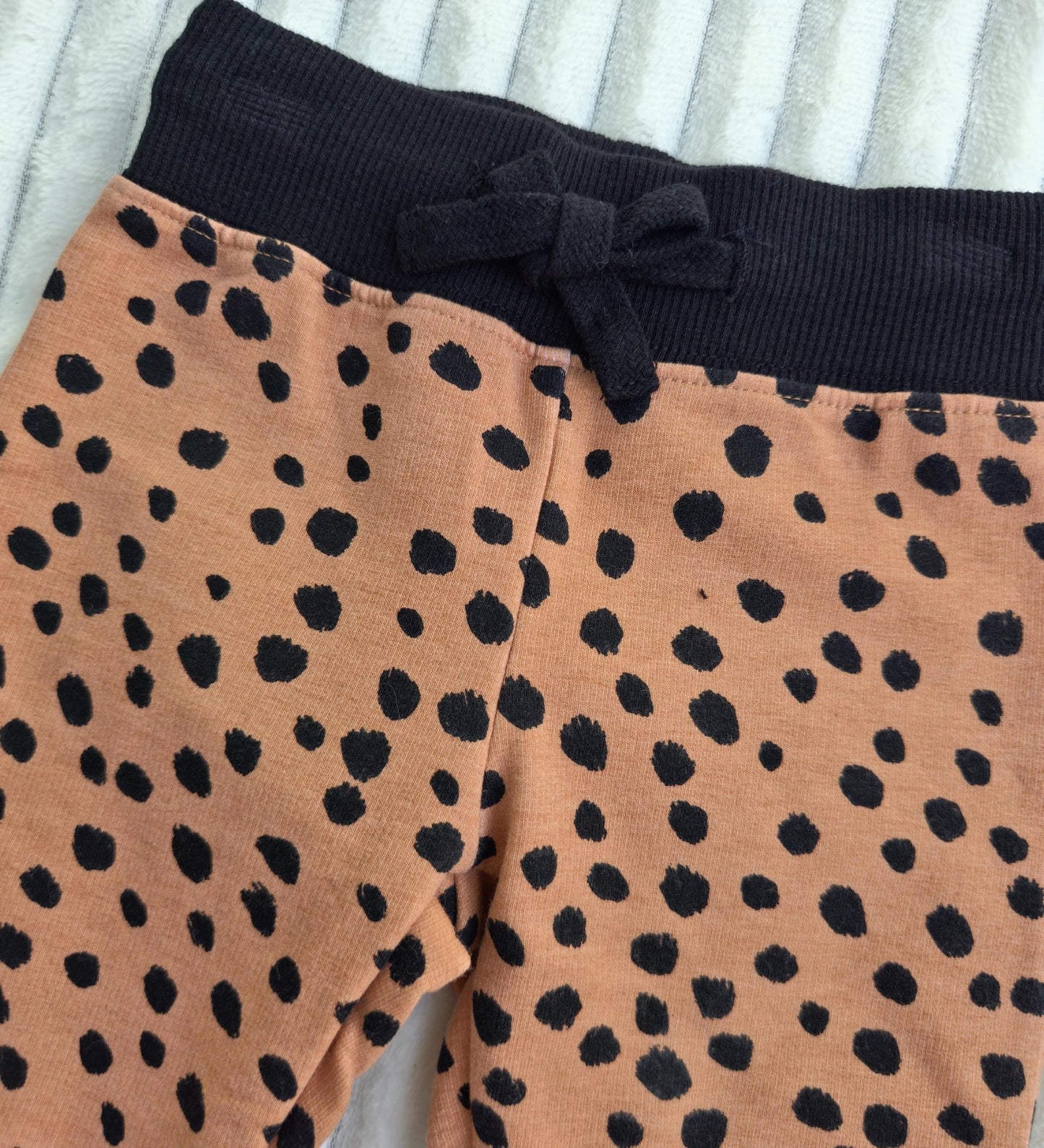 Organic Spotted Sweatshirt Set