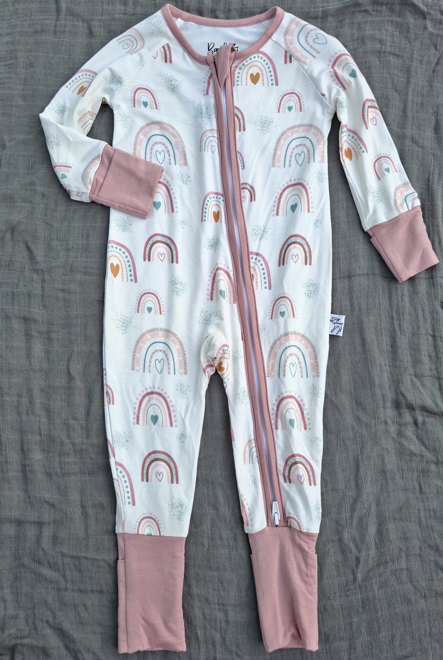 Boho Rainbow Bamboo Pajamas