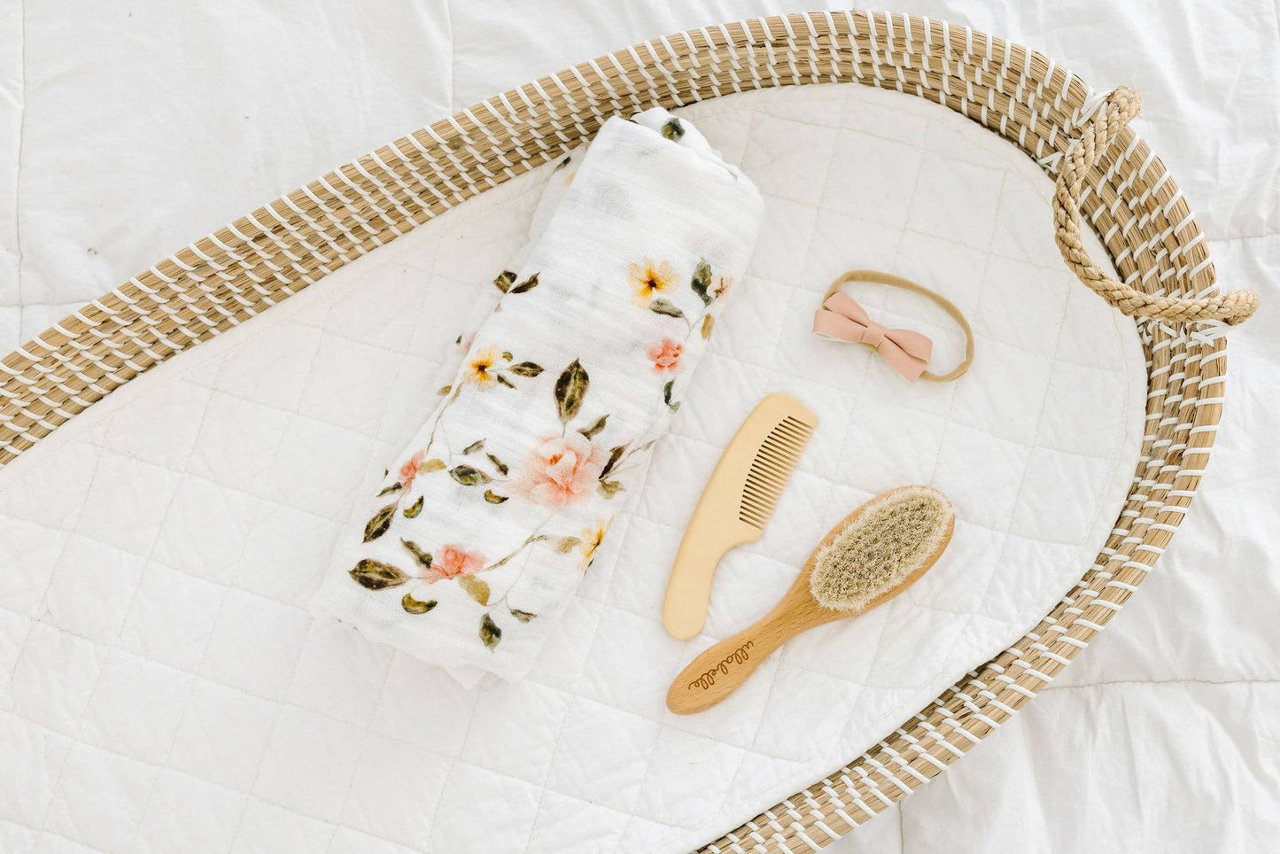 Garden Floral - Muslin Blanket