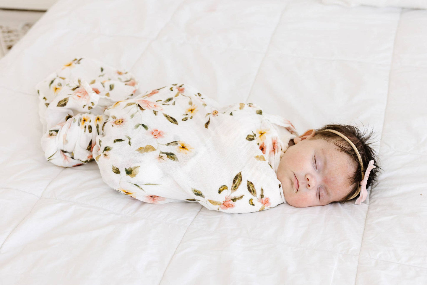 Garden Floral - Muslin Blanket