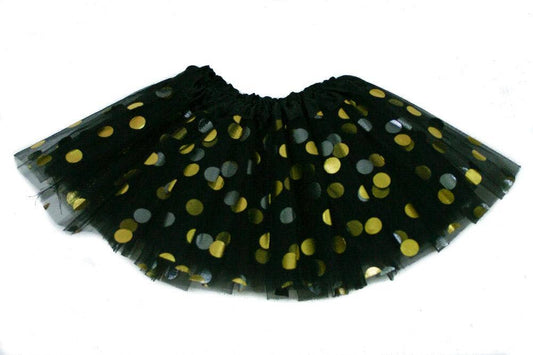 Gold Polka Dot Baby Tutu