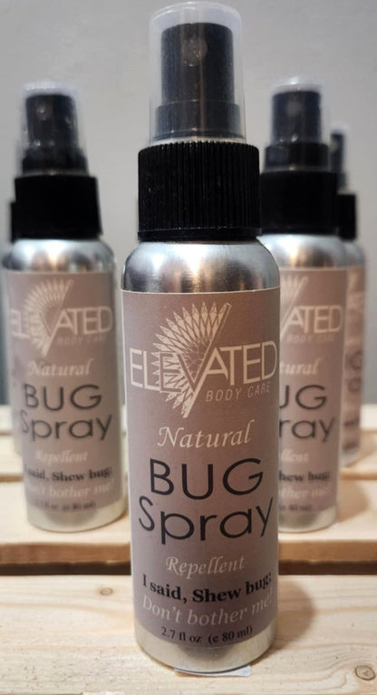 ELEVATED - SHEW BUG! Natural Bug Repellant Spray - 2.7oz.