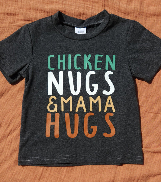 Chicken Nugs & Mama Hugs Graphic Tee