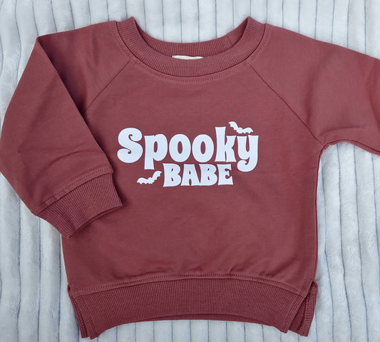 Spooky Babe Organic Cotton Pullover