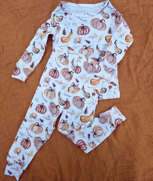 2-Piece Pumpkin Pajamas