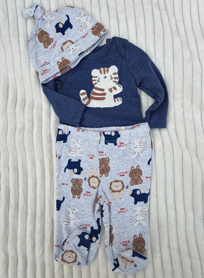 3 Piece Set- Tiger