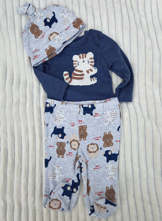 3 Piece Set- Tiger