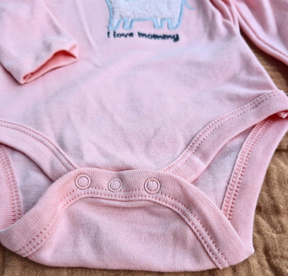 Girls 3 Piece Set- Elephant