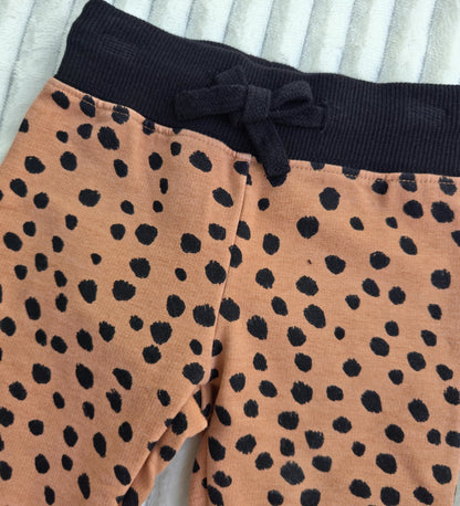 Organic Spotted Sweatshirt Set