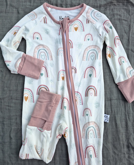 Boho Rainbow Bamboo Pajamas