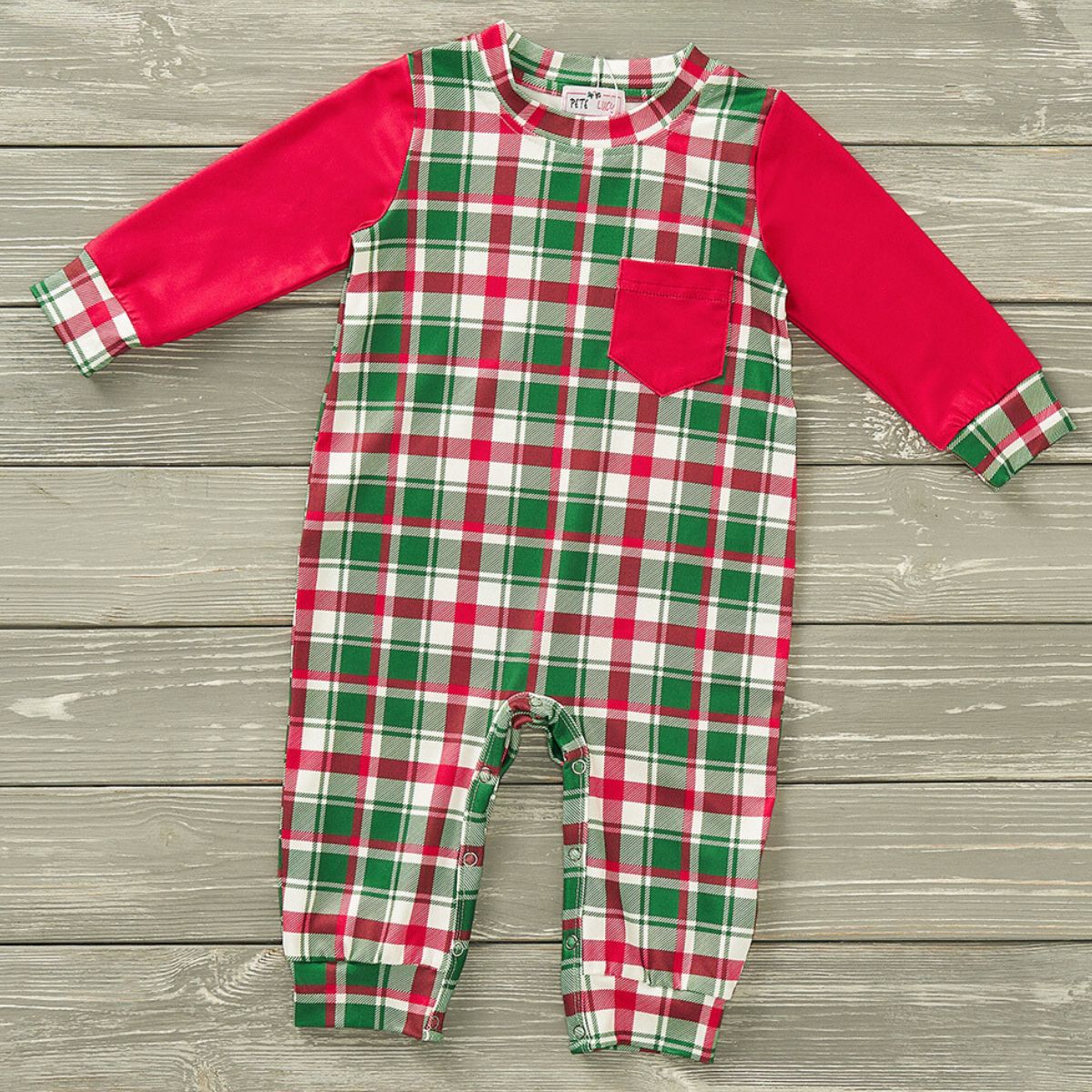 Christmas Plaid - Romper