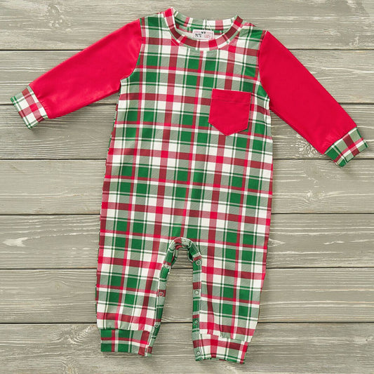 Christmas Plaid - Romper