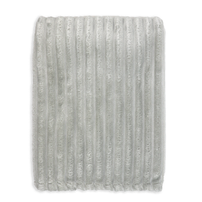 Striped Plush Blanket