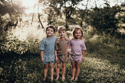 Summer Waffle Toddler Top & Bottom Set