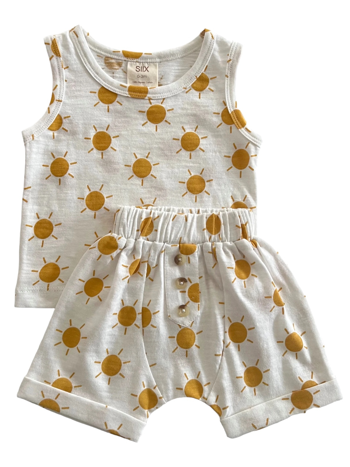 Sun / Organic Tank & Short Set